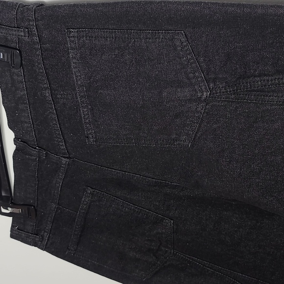 ZARA Panelled Slim in Black Straight Leg Slim Jeans in Size 10/ 42 - Picture 15 of 16